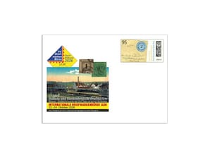 Messebriefumschlag Internationale Briefmarkenb�rse Ulm