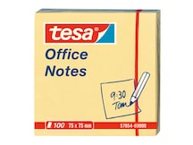 Bild Tesa Office Notes, Haftnotizzettel gelb
