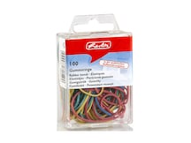 Bild Gummiringe farbig sortiert 100er-Box