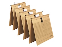 Bild "Herlitz Hängehefter DIN A4" natron, 5er-Set