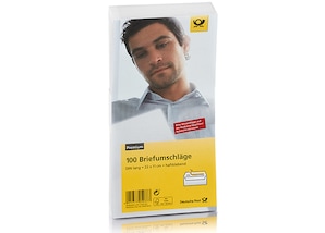 Deutsche Post Briefumschlge, Format: DIN lang, ohne Fenster, 100 Stck