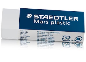 Staedtler Radierer Mars Plastic, wei