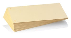 Leitz Trennstreifen, chamois, 100 Stck