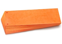 Leitz Trennstreifen, orange, 100 Stück