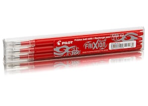 Pilot Rollerball Mine FriXion, Schriftfarbe: rot, 3 Stck