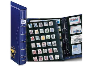 pro collect plus-Album-Set mit Rckenfenster, knigsblau