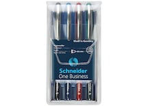 Schneider Tintenroller One Business, 4 Stück