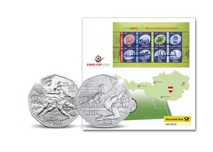 Numisbrief: &#034;Fuball-EM 2008&#034;