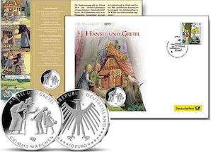 Numisbrief: &#034;Hnsel und Gretel&#034;