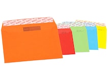 Elco Briefumschläge Color, Format: DIN C6, ohne Fenster, 5 x 4 Stück