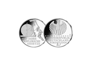 10 Euro 400 Jahre Keplersche Gesetze, 2009 (Stempelglanz)