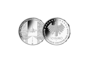 10 Euro 100 Jahre Internationale Luftfahrtausstellung, 2009 (Stempelglanz)