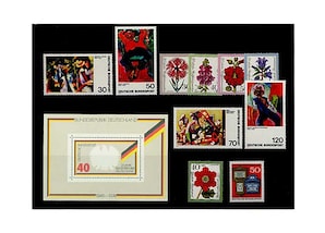 Bund, Briefmarken-Jahrgang 1974