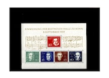 Bund, Briefmarken-Jahrgang 1959