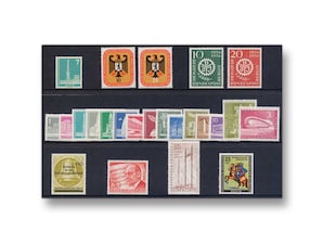 Berlin, Briefmarken-Jahrgang 1956