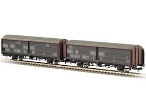 Schiebewandwagen (2er-Set), Epoche IV, H0