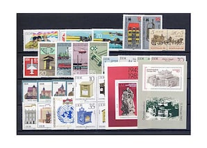 DDR, Briefmarken-Jahrgang 1985