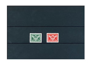 Deutsches Reich 1925, &#034;Verkehrausstellung&#034; (370-371)