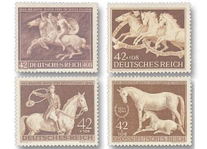 Deutsches Reich &#034;Galopprennen und das Braune Band von Deutschland&#034;, 1941-1944