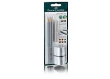 Faber Castell Bleistifteset GRIP 2001, silber