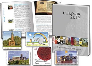 Buch "Chronik 2017 - Briefmarken und Ereignisse"