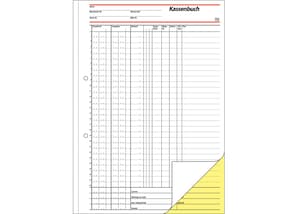 Sigel Formularbücher Kassenbuch, EDV SD056, 2x 40 Blatt