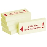 Haftnotizen "Bitte hier unterschreiben" 5 Stück