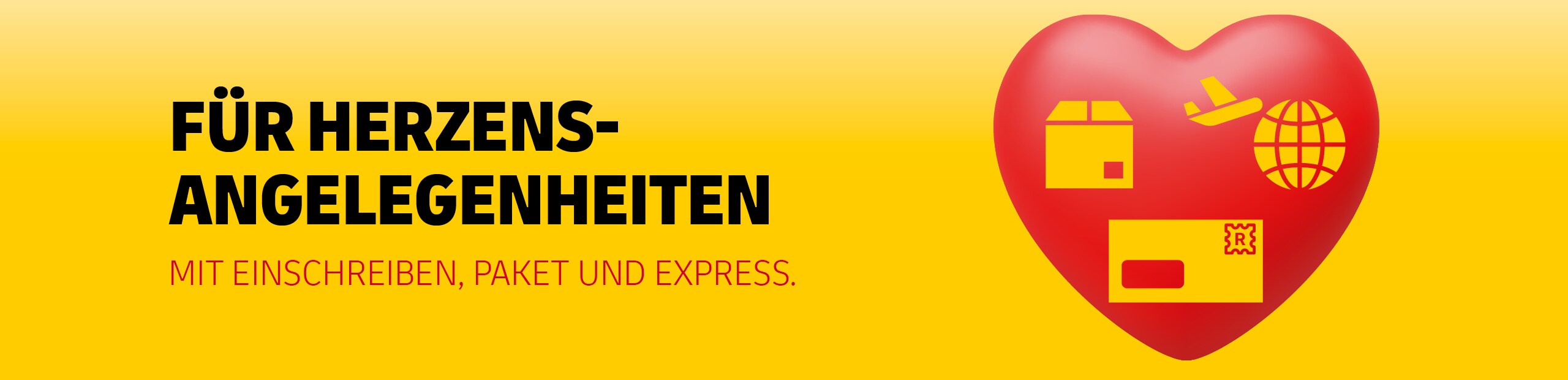 Einschreiben, Paket, Express