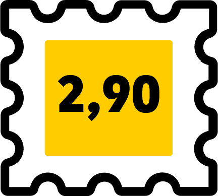 Icon 2,90 EUR Maxibrief