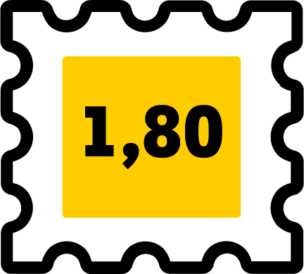 Icon 1,80 EUR Grobrief