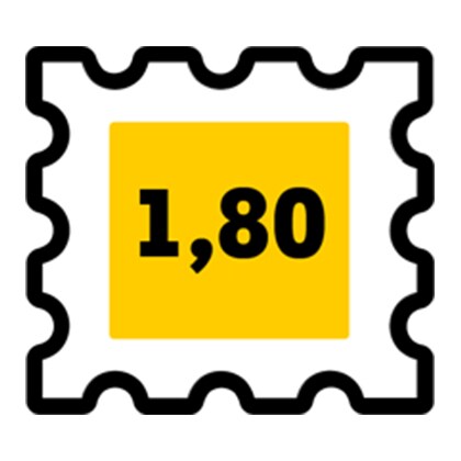 Icon 1,80 EUR Grobrief