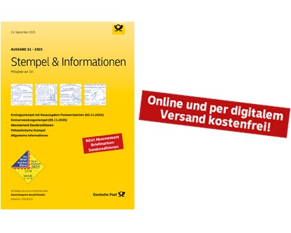 Zum Katalog Stempel- und Info