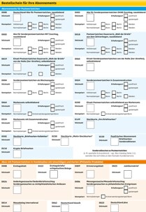 Zum Bestellschein Abonnements