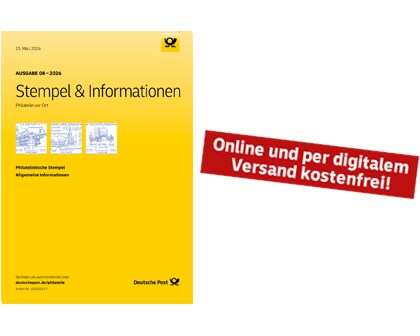Zum Katalog Stempel- und Info