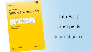 Zum Katalog Stempel- und Info
